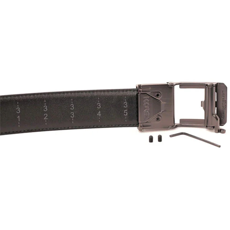 KORE WAFFENGURT BROWN LEATHER GUN BELT X3