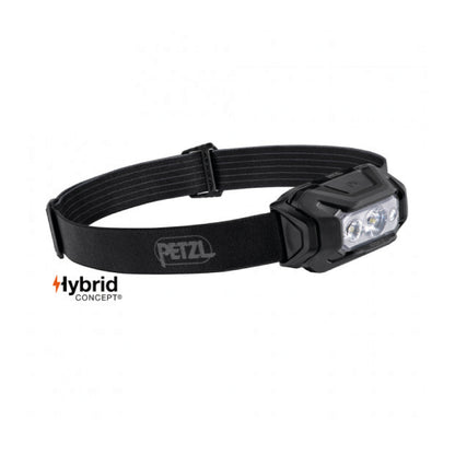 PETZL Hybrid-Stirnlampe Aria 2 – 450 Lumen schwarz