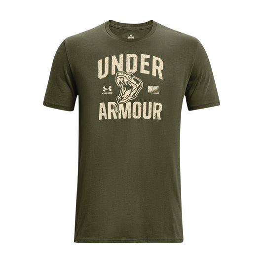 UNDER ARMOUR Freedom Amp T-Shirt green