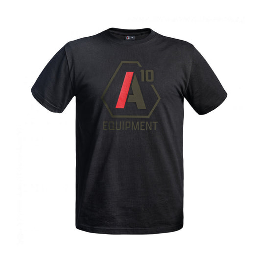 A10 Logo Shirt schwarz/oliv