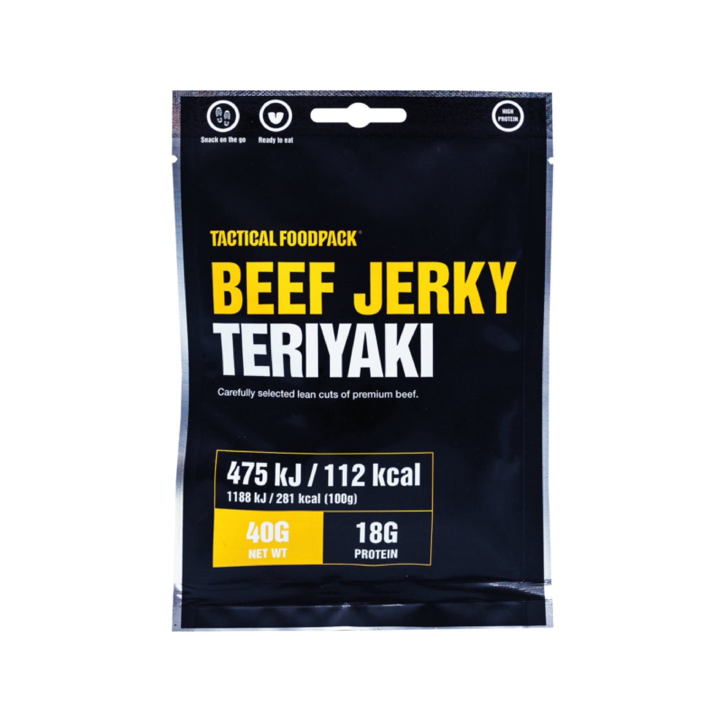 TACTICAL FOODPACK® Beef Jerky Teriyaki 40g