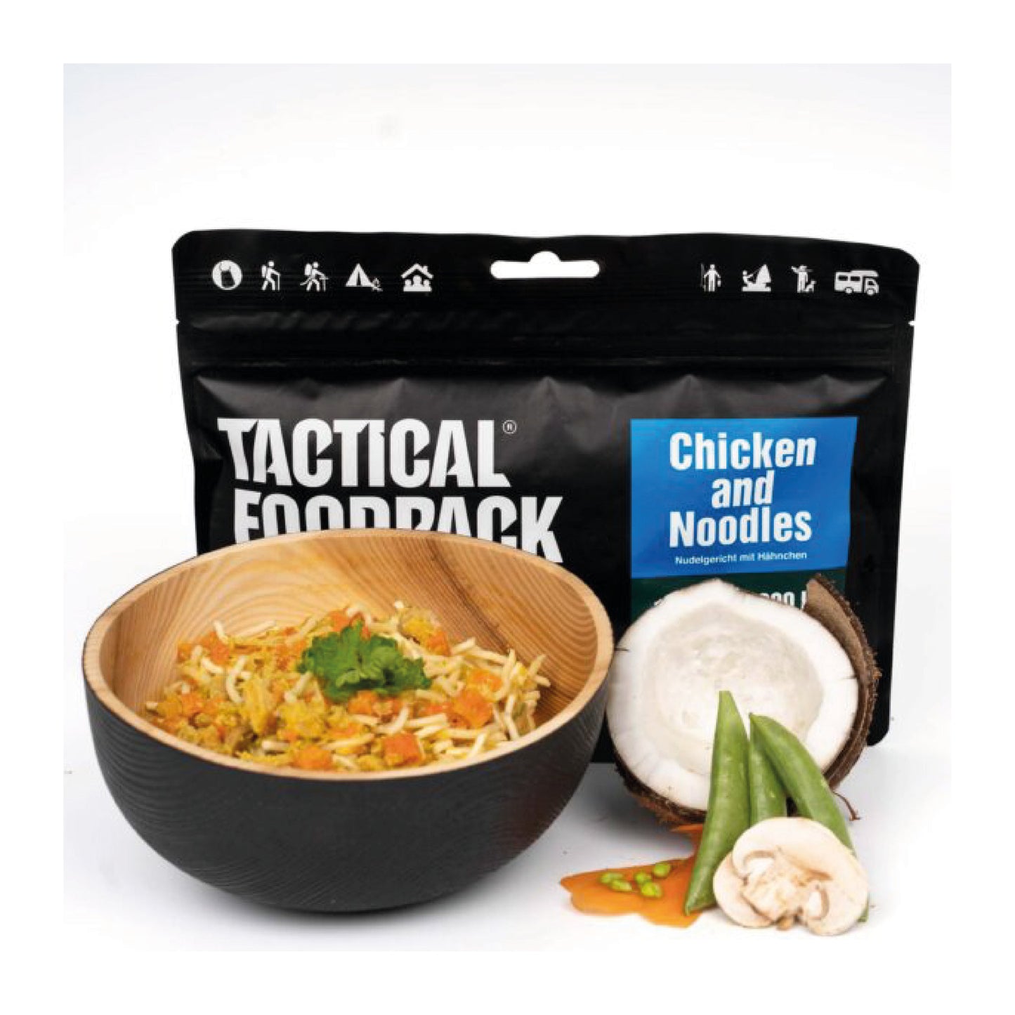 TACTICAL FOODPACK® Nudelgericht mit Hühnchen 115g