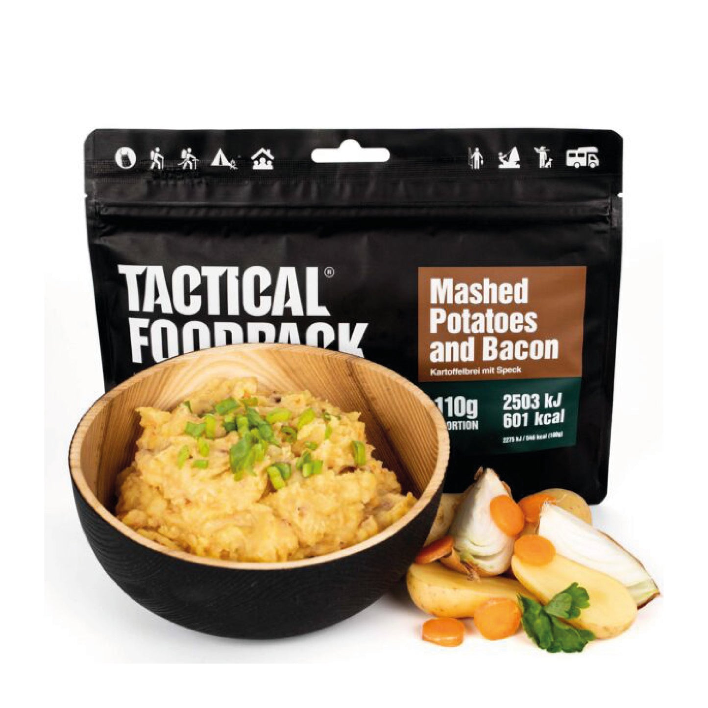 TACTICAL FOODPACK® Kartoffelbrei mit Speck 110g