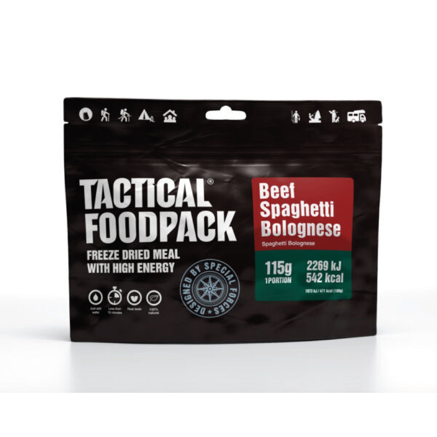 TACTICAL FOODPACK® Spaghetti Bolognese 115g